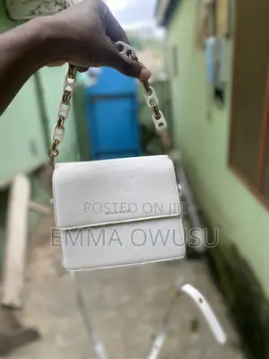 Ivory Chain Crossbody