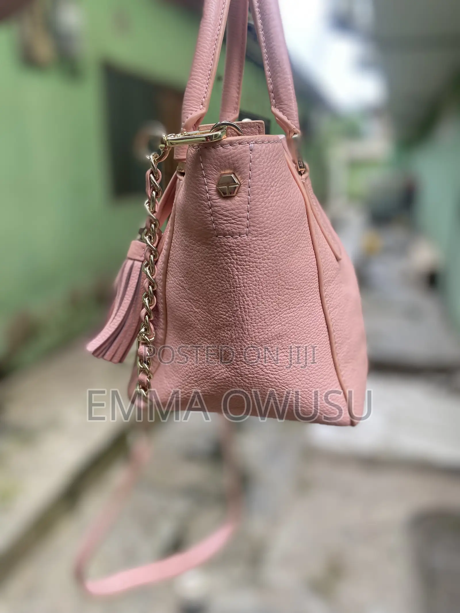 Blush Tassel Tote