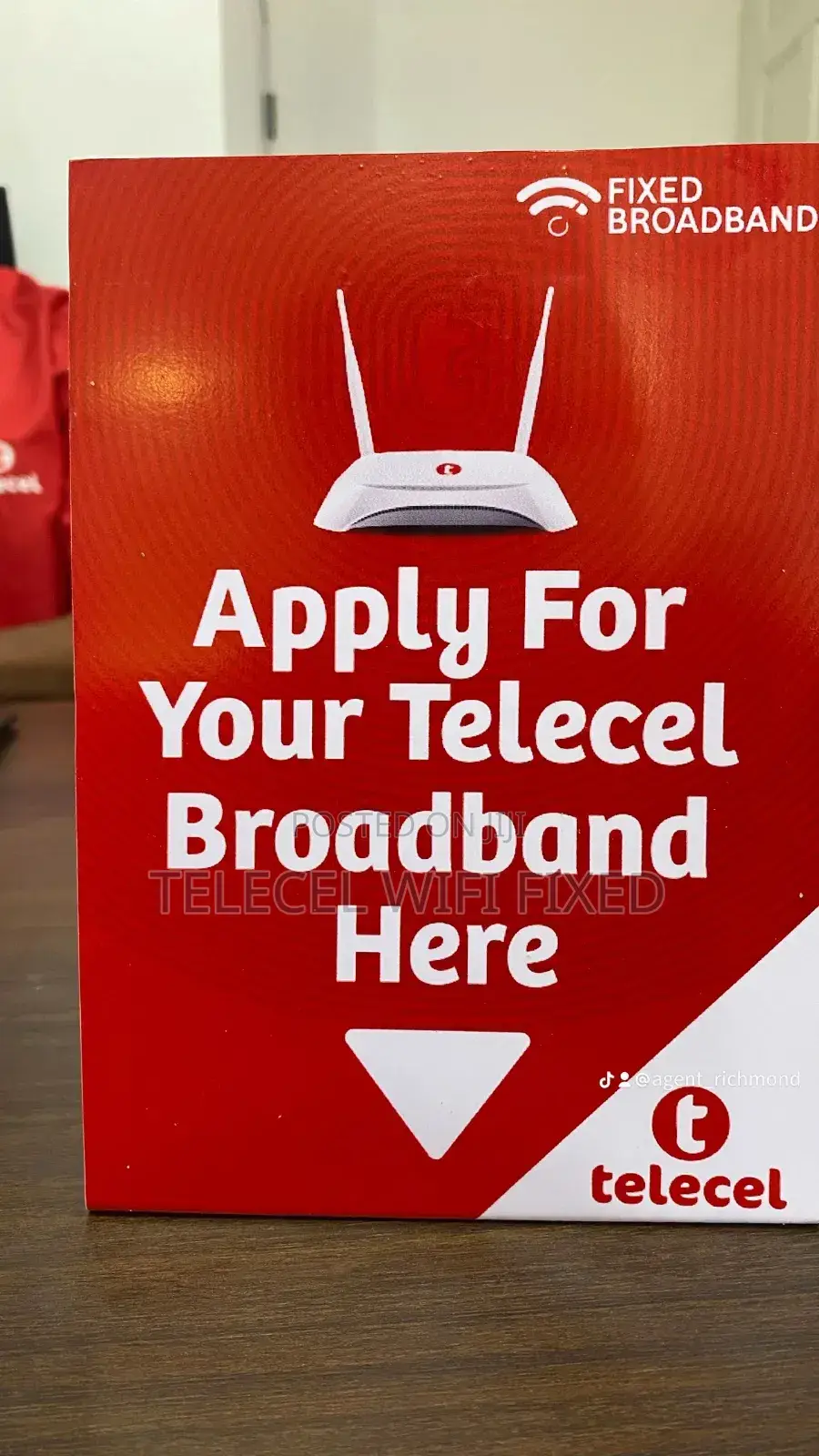 Telecel Fiber Broadband Internet Connection