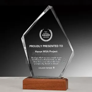 Crystal Plaque With Branding