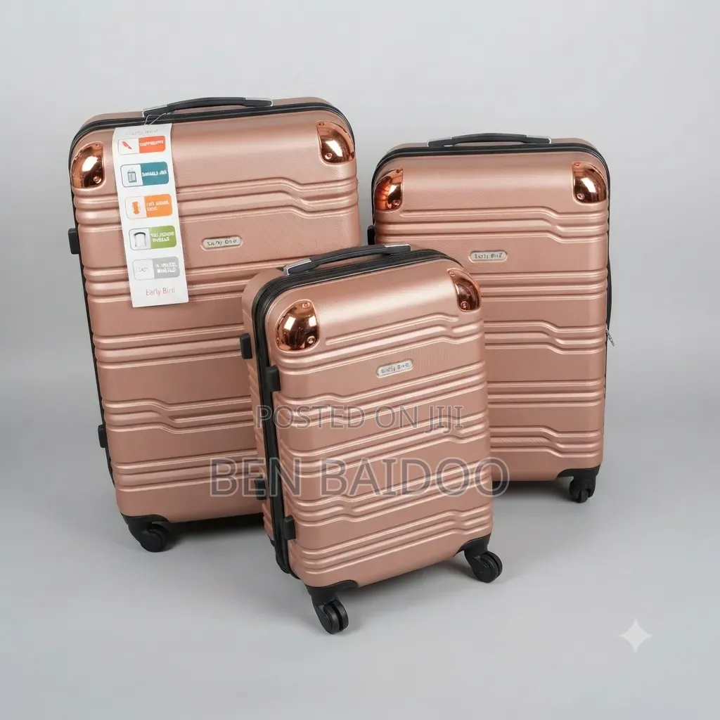 Plastic Travelling Bags 3in1 (4-Wheeler)