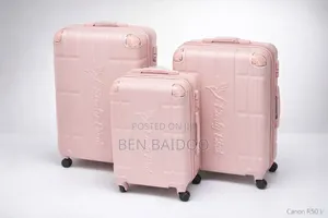 Plastic Travelling Bags 3in1 (3 Set Solid Travelling Luggage)