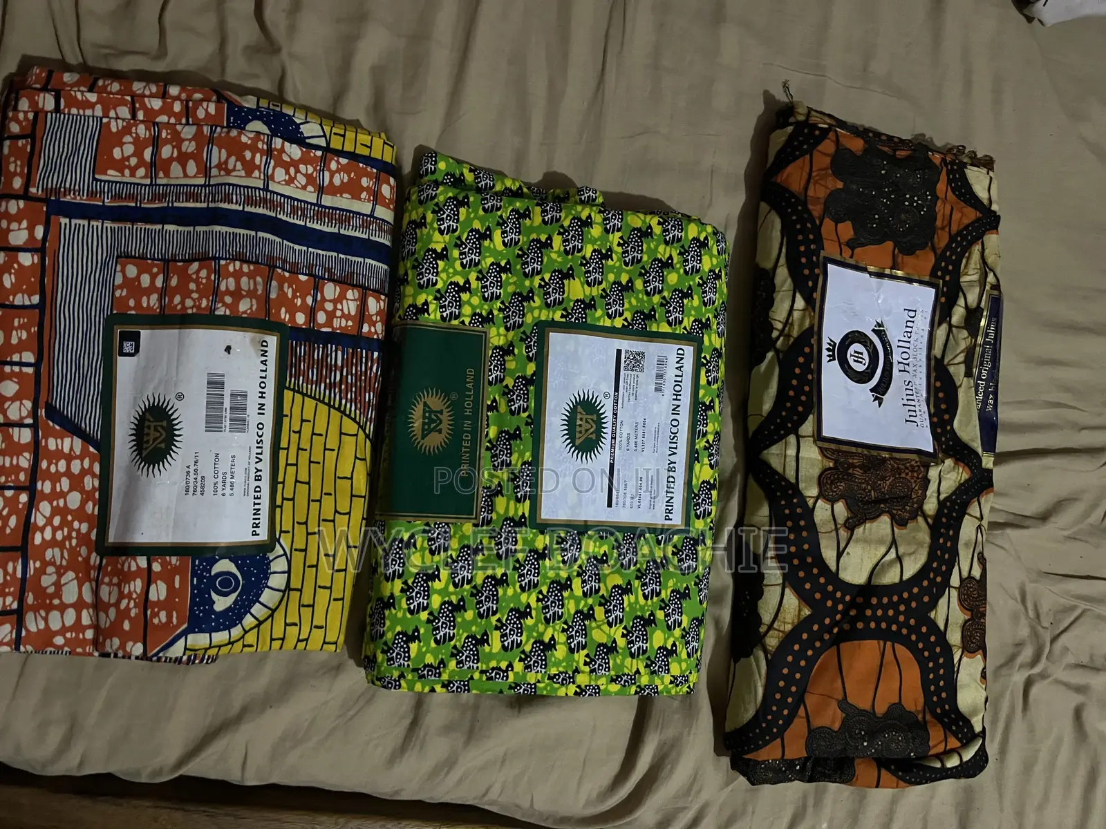 Guaranteed Real Dutch Wax Block Prints
