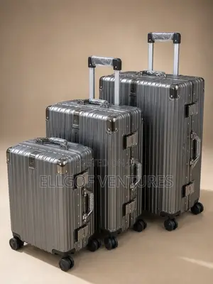 3-Piece Premium Hard Shell Travel Luggage Set With TSA Lock 360 Wheel