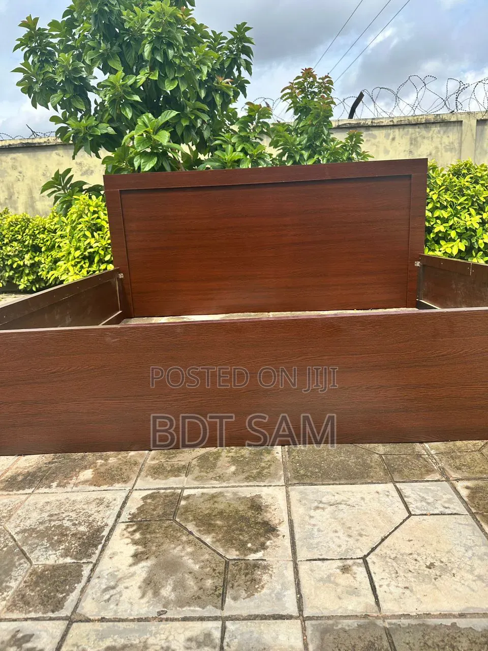 King Size Bedframe Made With Laminated Boards