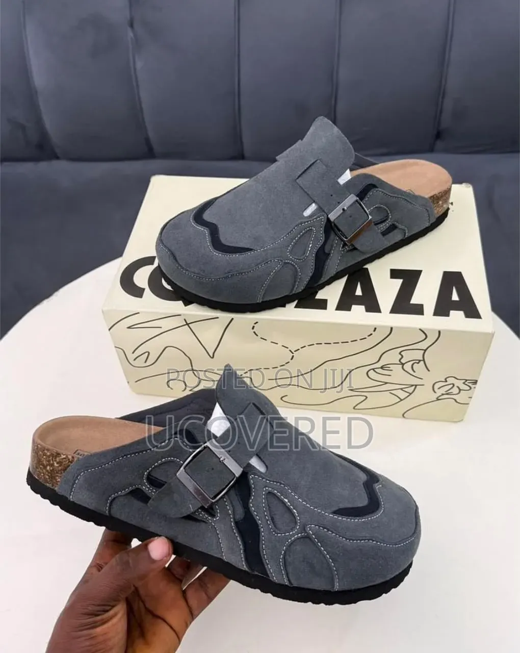 Qeezaza Chunky Mules