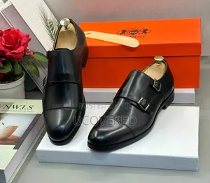 Rossi Brand Men's Double Monk Strap Shoes