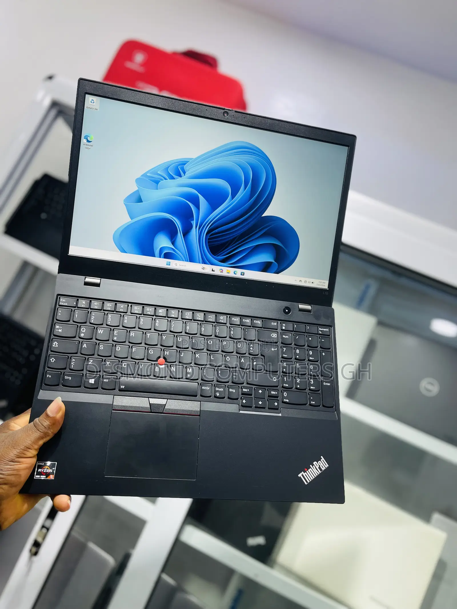 Laptop Lenovo ThinkPad L15 Gen 3 8GB AMD Ryzen 5 SSD 256GB