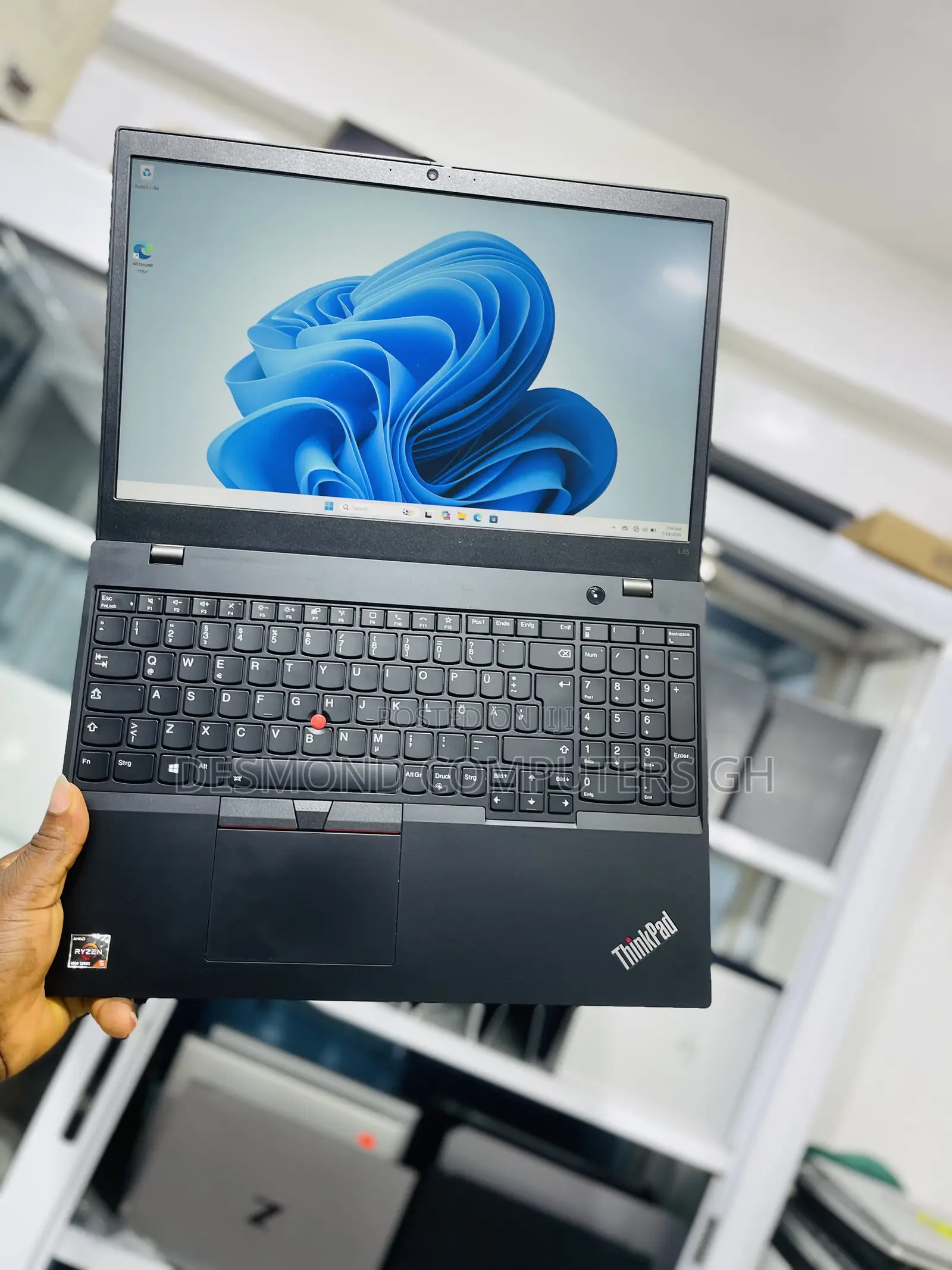 Laptop Lenovo ThinkPad L15 Gen 3 8GB AMD Ryzen 5 SSD 256GB