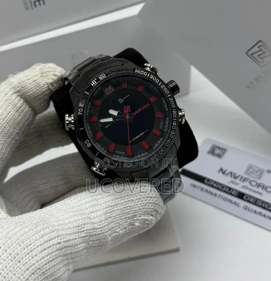 NAVIFORCE NF9170 Men's Analog-Digital Dual Display Watch
