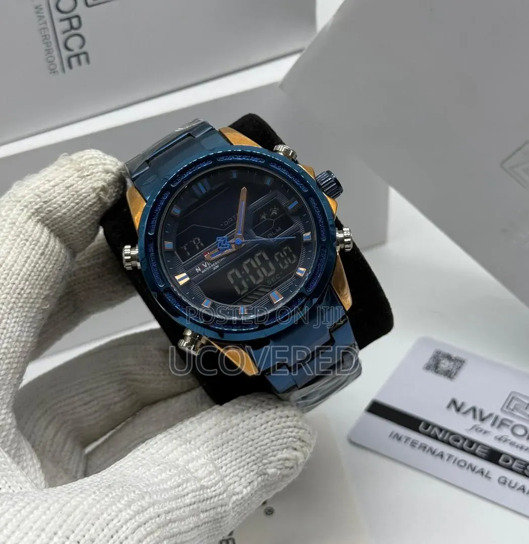 NAVIFORCE NF9170 Men's Analog-Digital Dual Display Watch