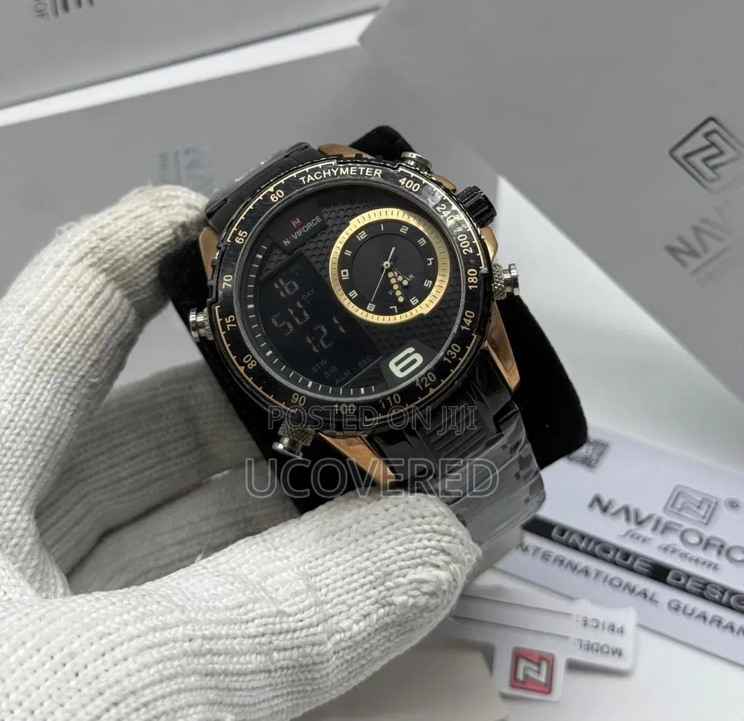 NAVIFORCE NF9170 Men's Analog-Digital Dual Display Watch
