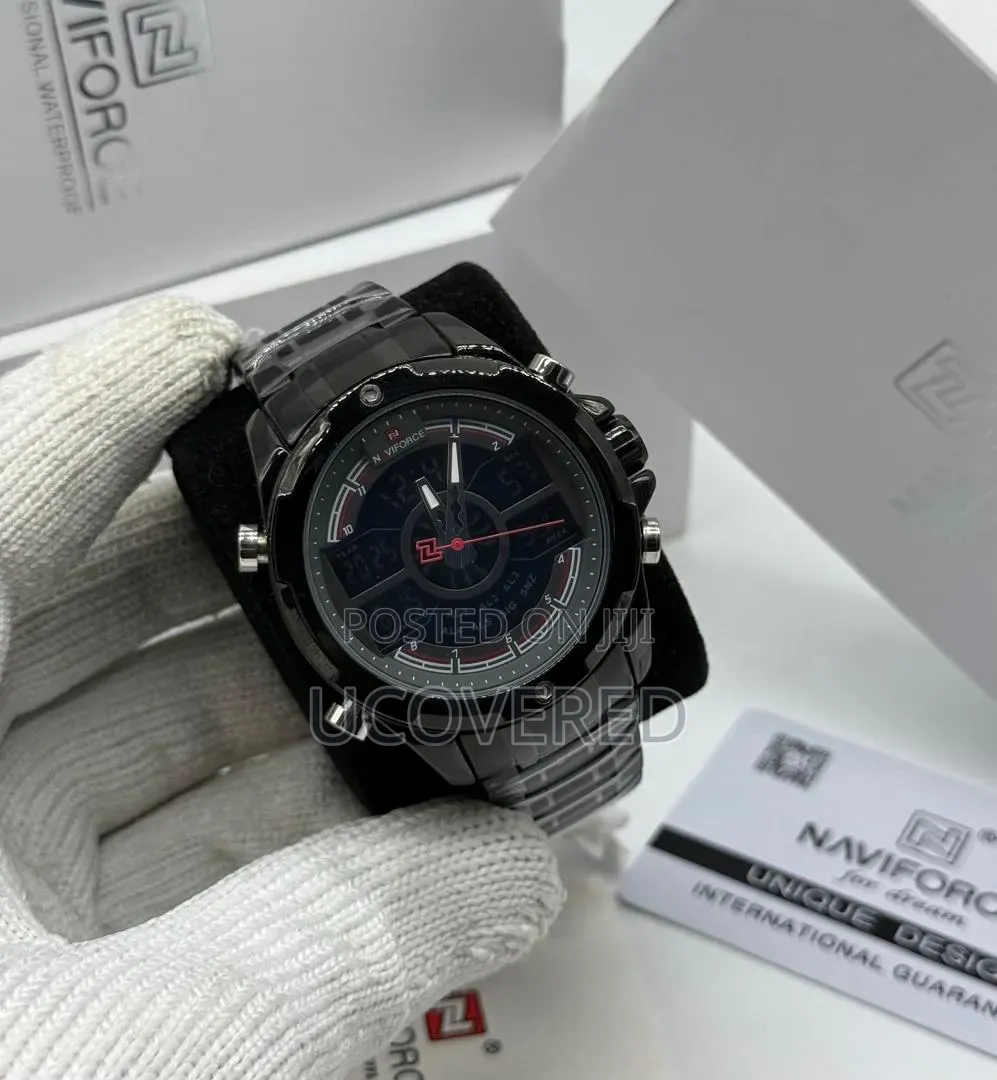 NAVIFORCE NF9170 Men's Analog-Digital Dual Display Watch