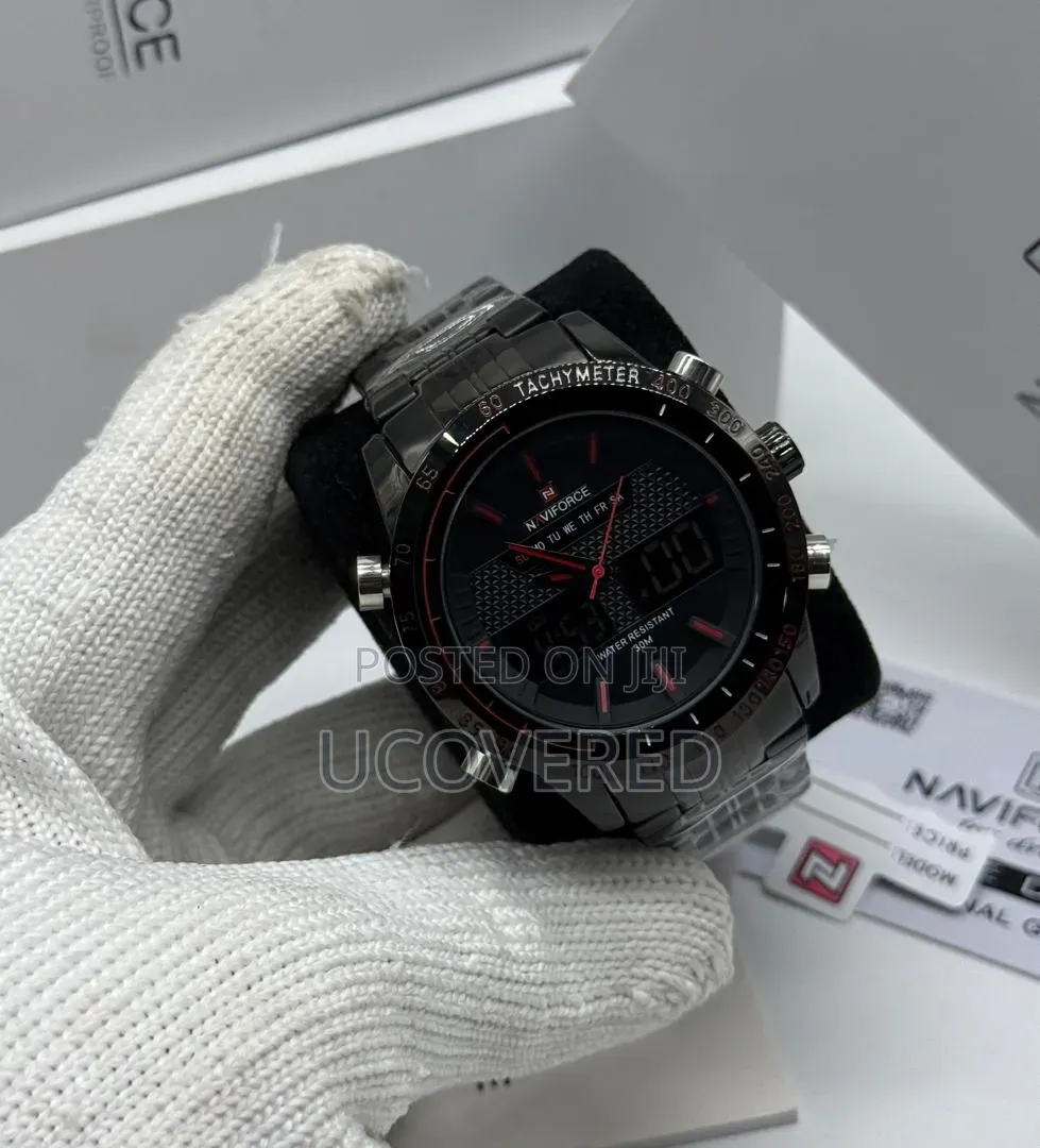 NAVIFORCE NF9170 Men's Analog-Digital Dual Display Watch