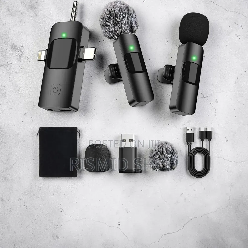 3 in 1 Wireless Lavalier Microphone(4310)
