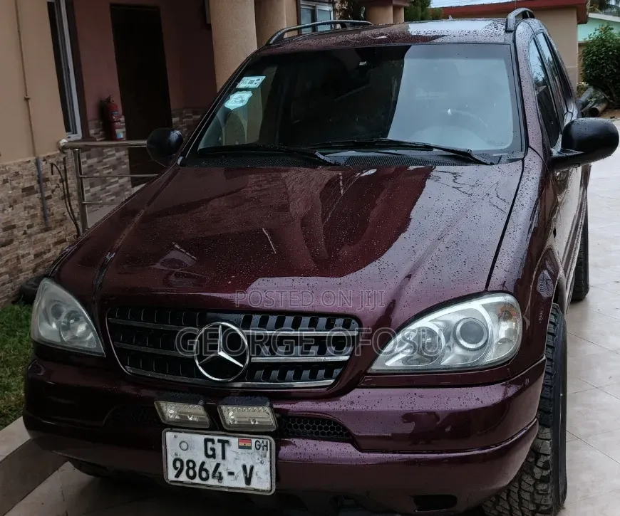 Mercedes-Benz M Class 1999 Red