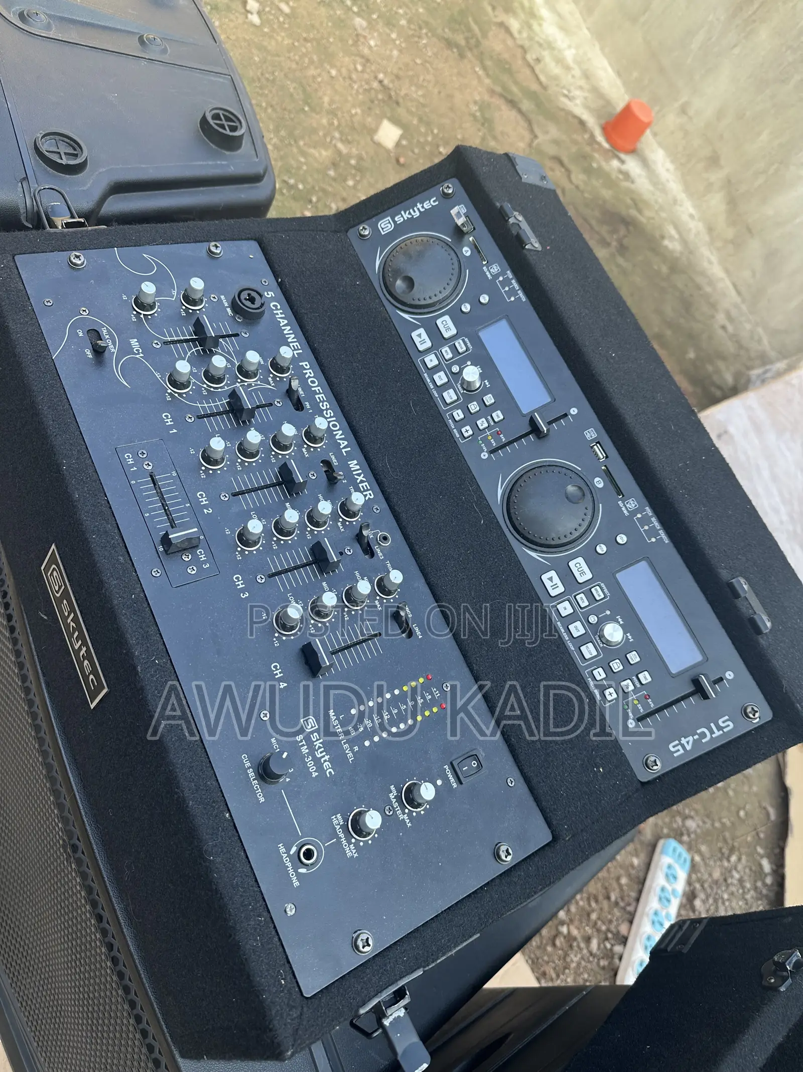 SkyTec RC15A Active Speaker 15 Inches Subwoofe With Professional Mixer