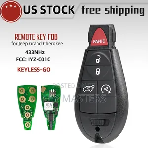 Jeep Grand Cherokee 2014+slot Key