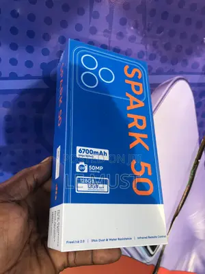 New Tecno Spark 50 128 GB Black