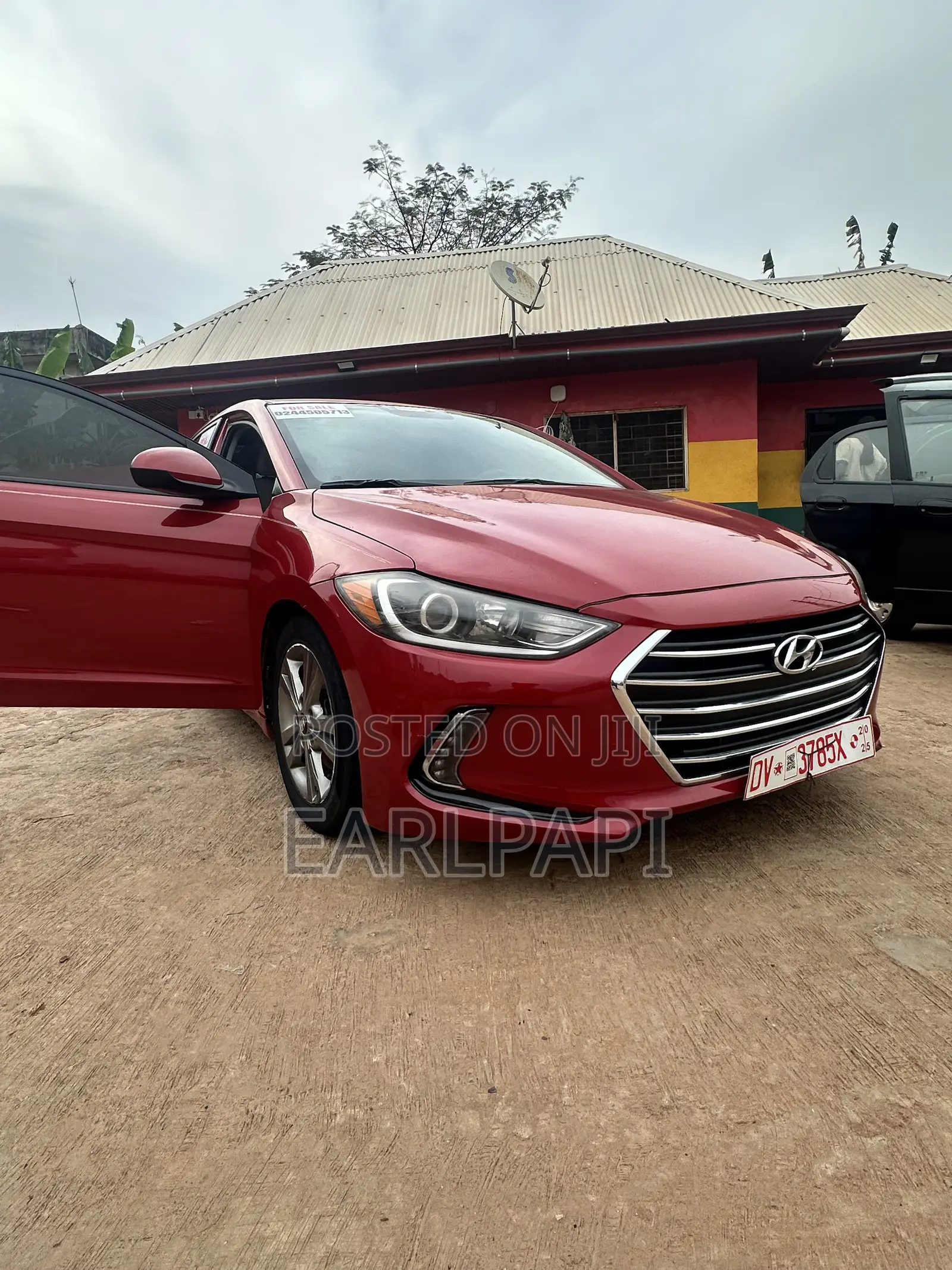 Hyundai Elantra 2018 Red