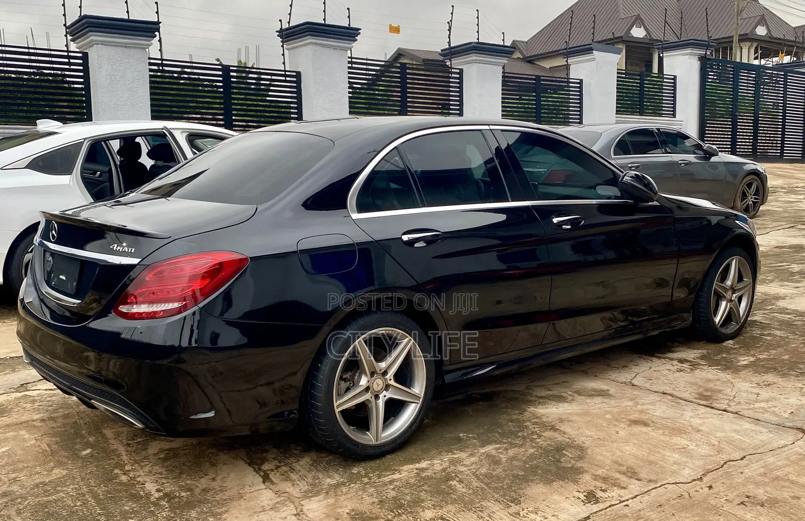 Mercedes-Benz C300 Sport 4Matic Sedan AWD (2.0L 4cyll 7A) 2016 Black