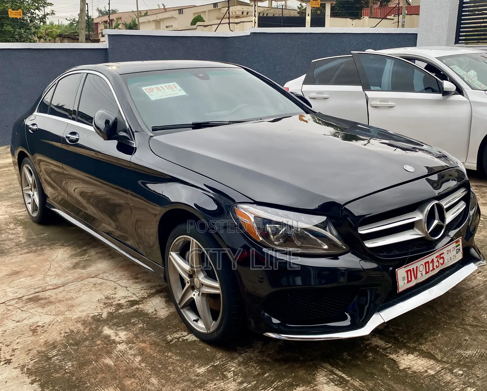 Mercedes-Benz C300 Sport 4Matic Sedan AWD (2.0L 4cyll 7A) 2016 Black