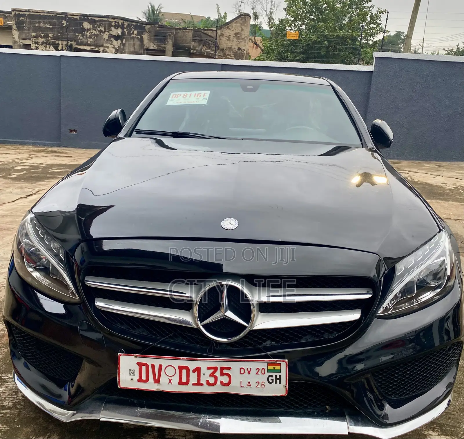 Mercedes-Benz C300 Sport 4Matic Sedan AWD (2.0L 4cyll 7A) 2016 Black