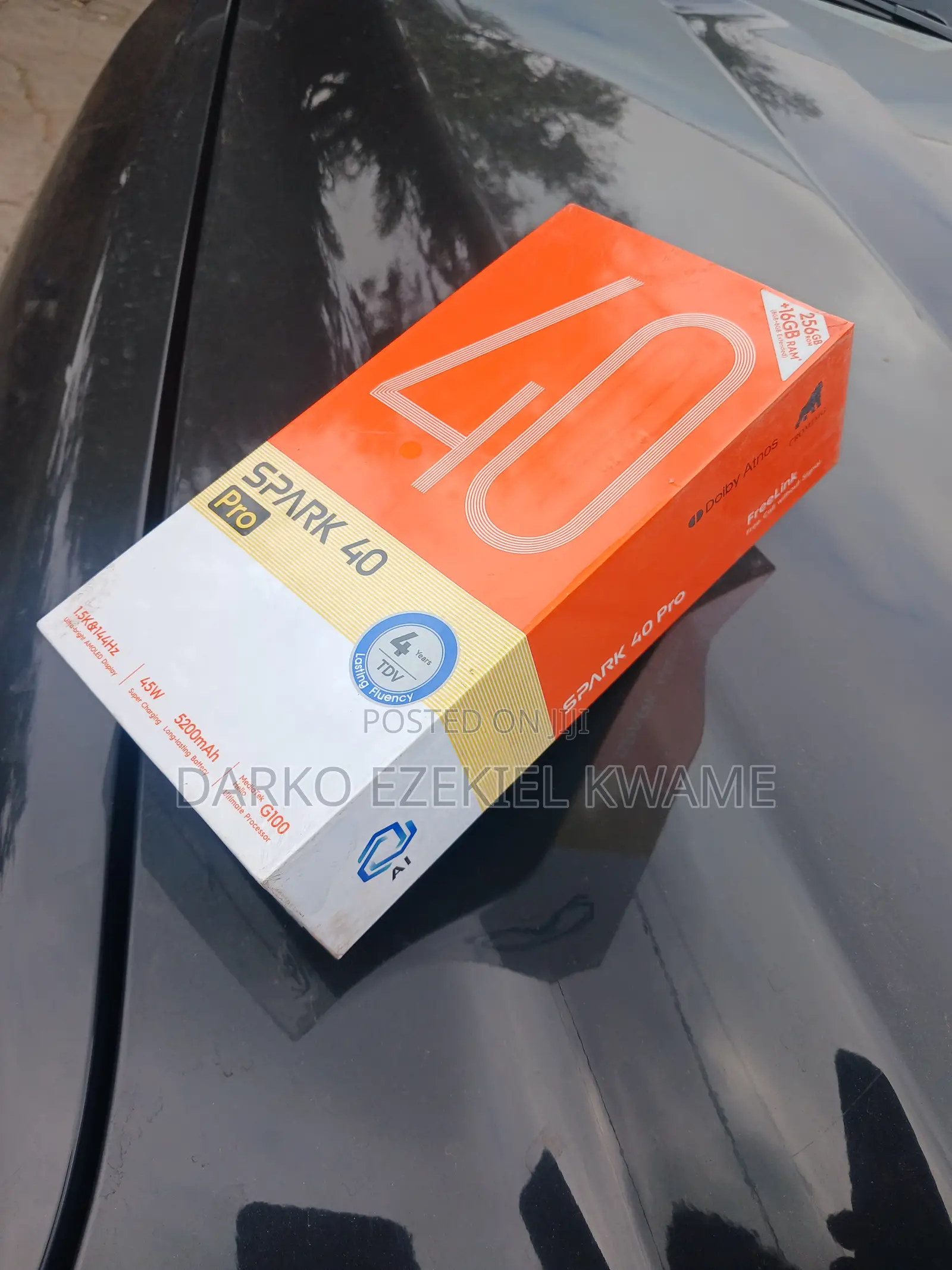 New Tecno Spark 40 Pro 256 GB Blue
