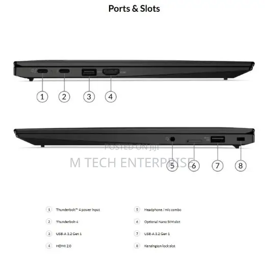 Laptop Lenovo ThinkPad X1 16GB Intel Core i7 SSD 512GB