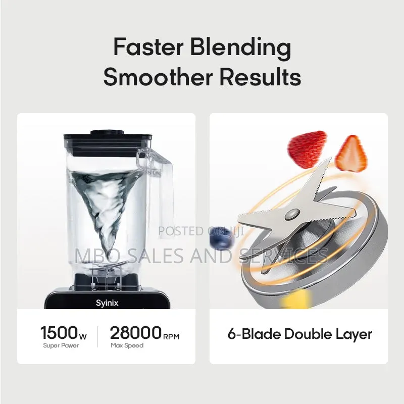 Unbreakable Crusher Blender - Power to Blend All (Pure Copper Motor)