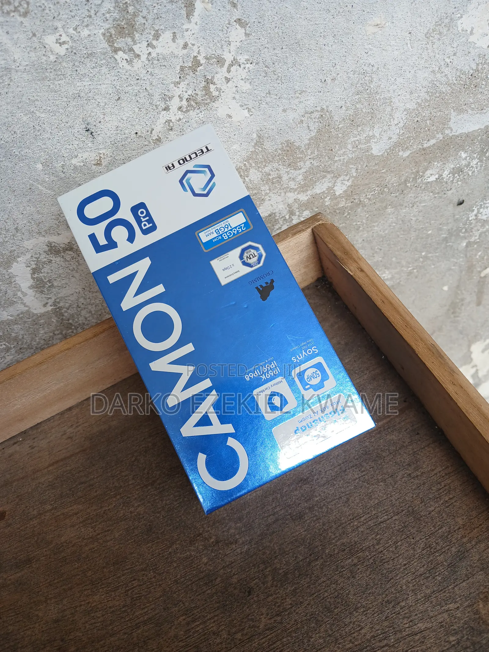 New Tecno Camon 50 Pro 256 GB Silver