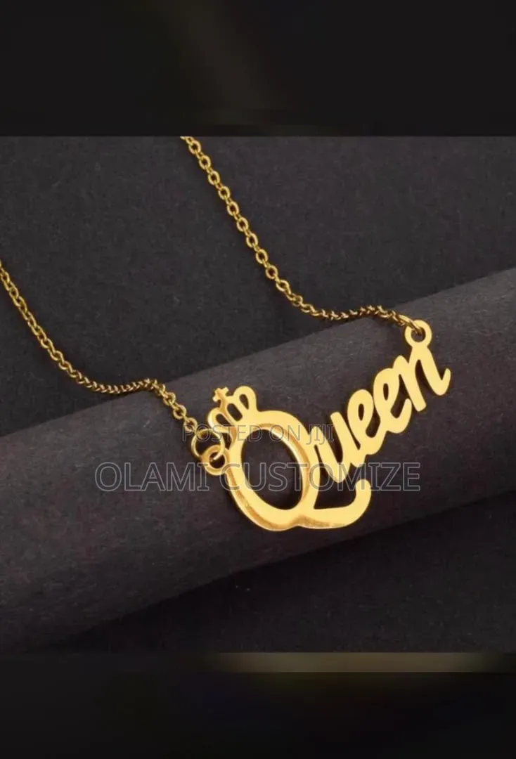 Iam Customize Necklace and Bracelet With Name and Picture