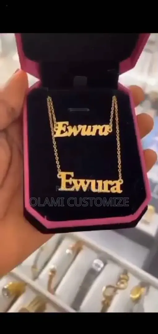 Iam Customize Necklace and Bracelet With Name and Picture