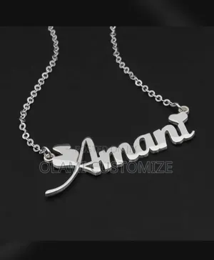 Iam Customize Necklace and Bracelet With Name and Picture