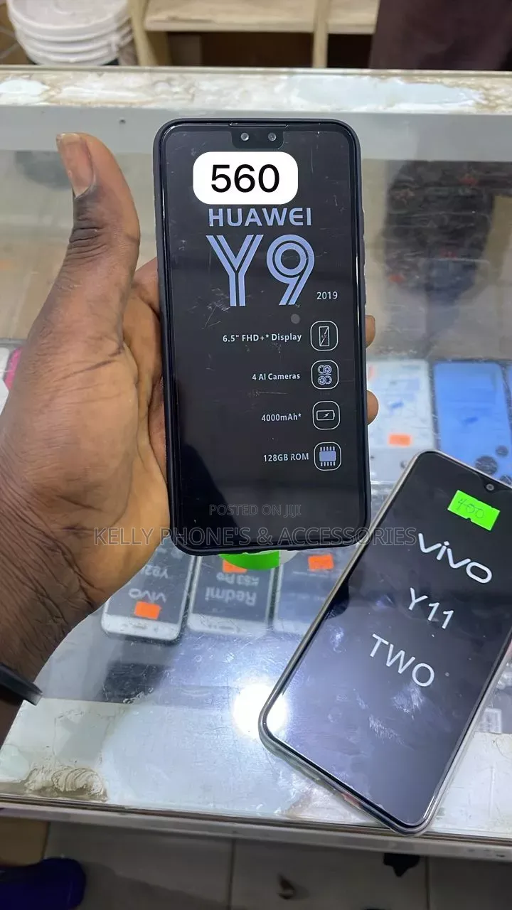 New Huawei Y9 2019 128 GB Black