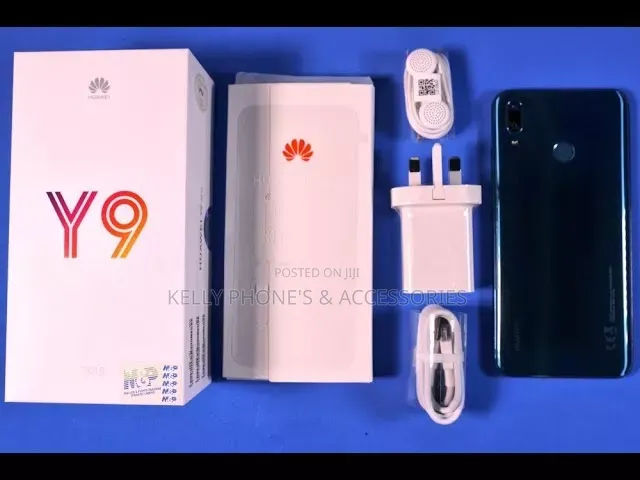 New Huawei Y9 2019 128 GB Black