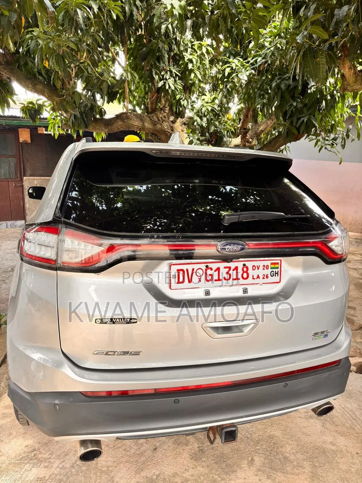 Ford Edge 2018 Silver