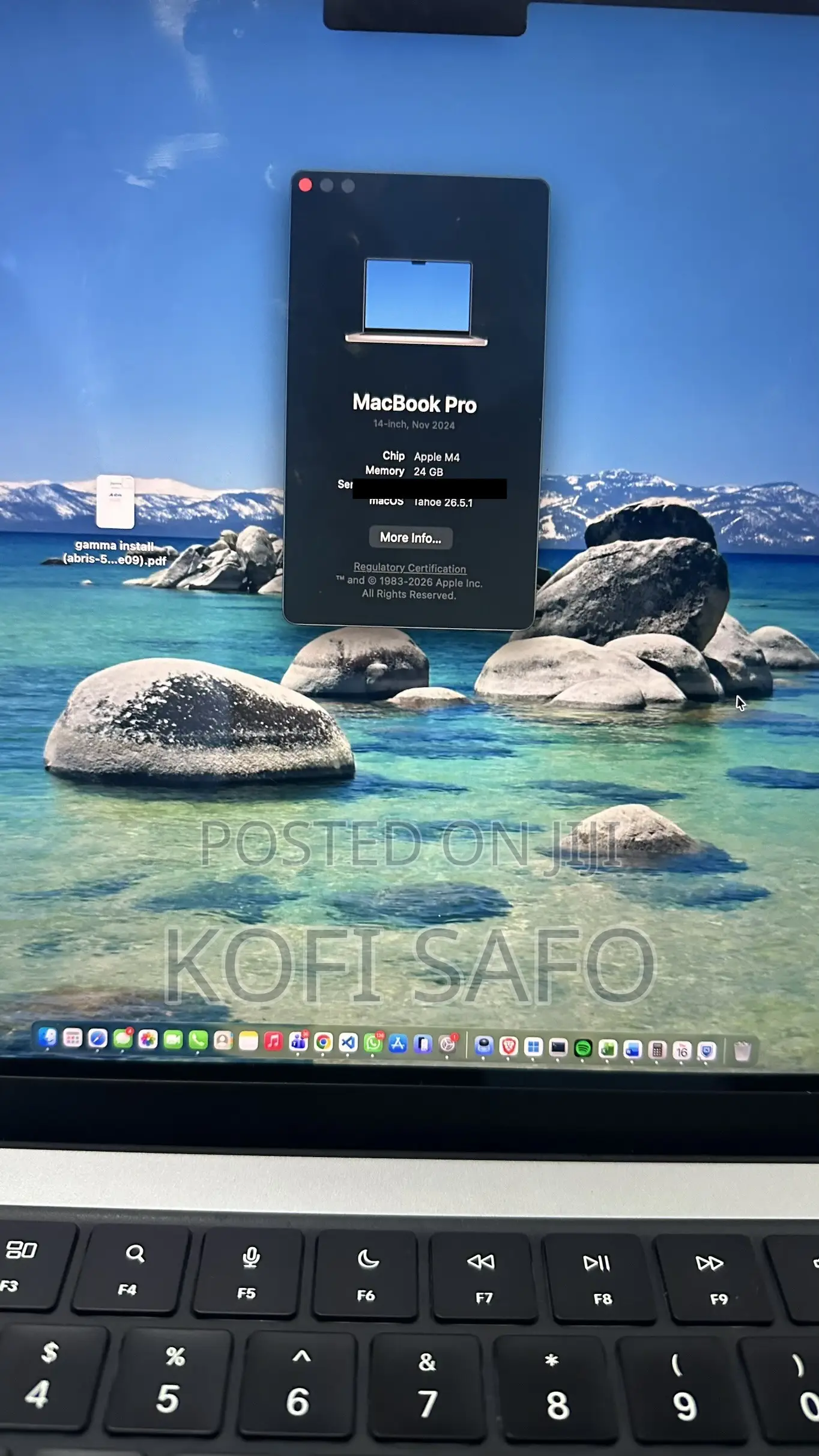 Laptop Apple MacBook Pro 2024 M4 24GB Apple M4 Pro SSD 1T