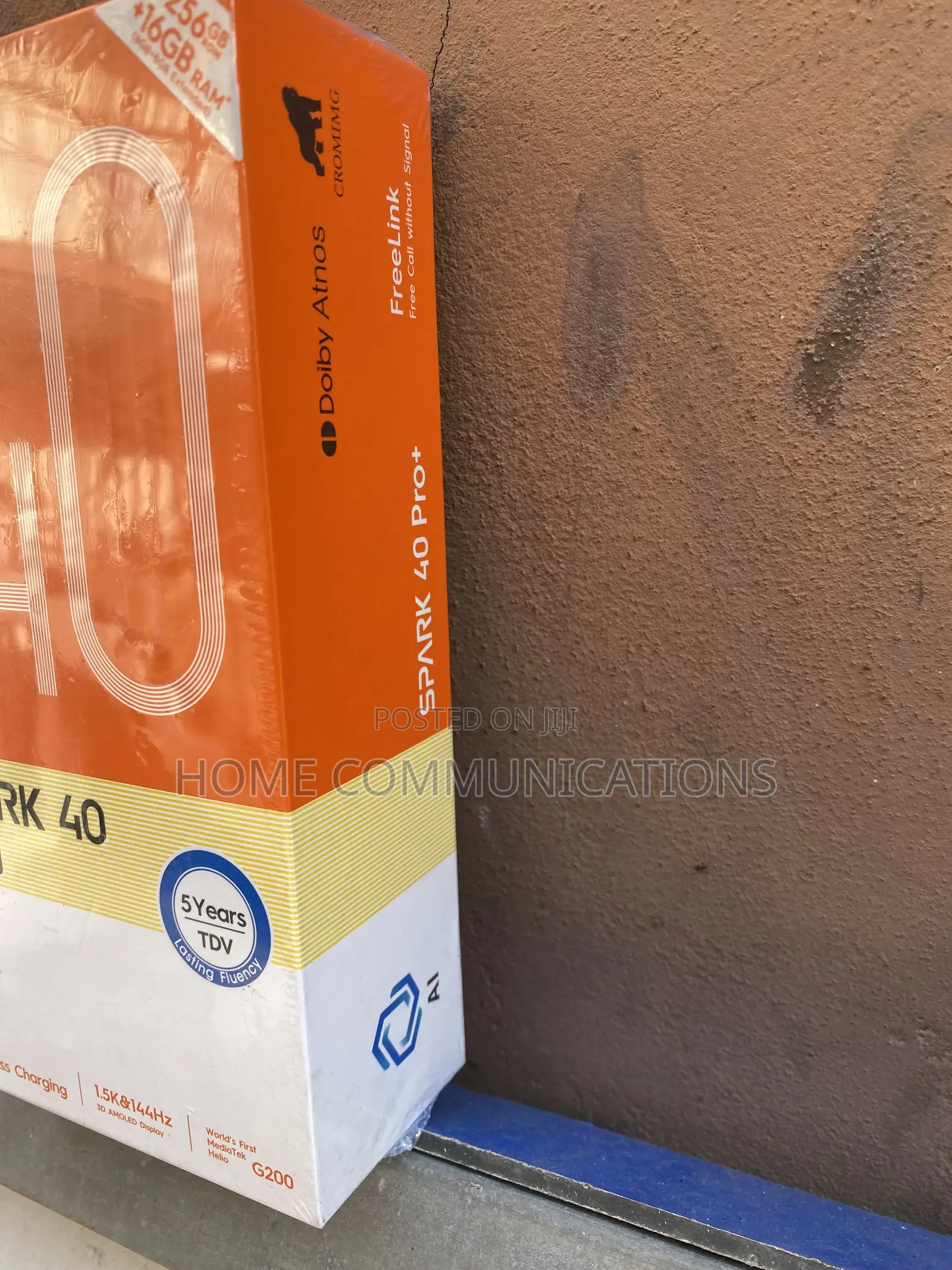 New Tecno Spark 40 Pro+ 256 GB Black