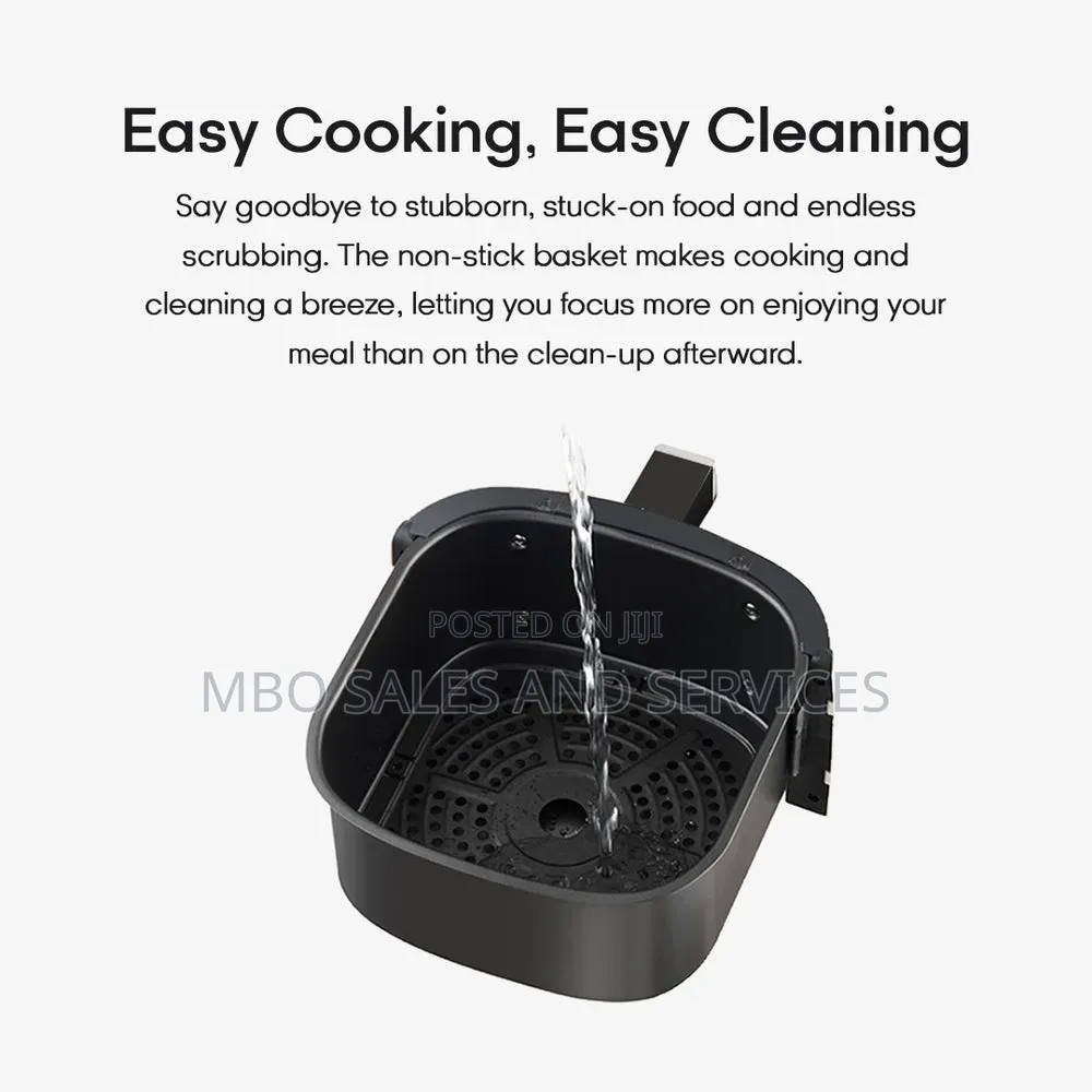 Syinix Digital Air FRYER 3D Heat Circulation Nonstick and Odor Free