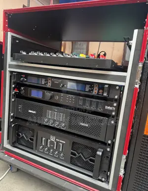 Full Set of Amplifier Rack ( 4-Channel Bass and Mid With PA2 )