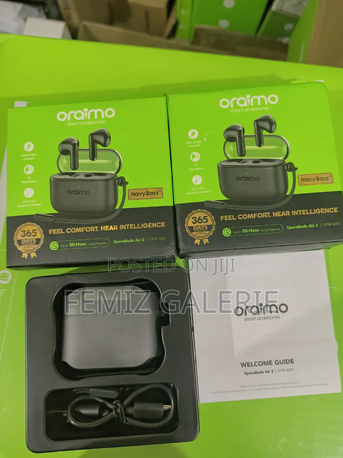 Oraimo SpaceBuds Air 2 Earbuds With Smart Translation