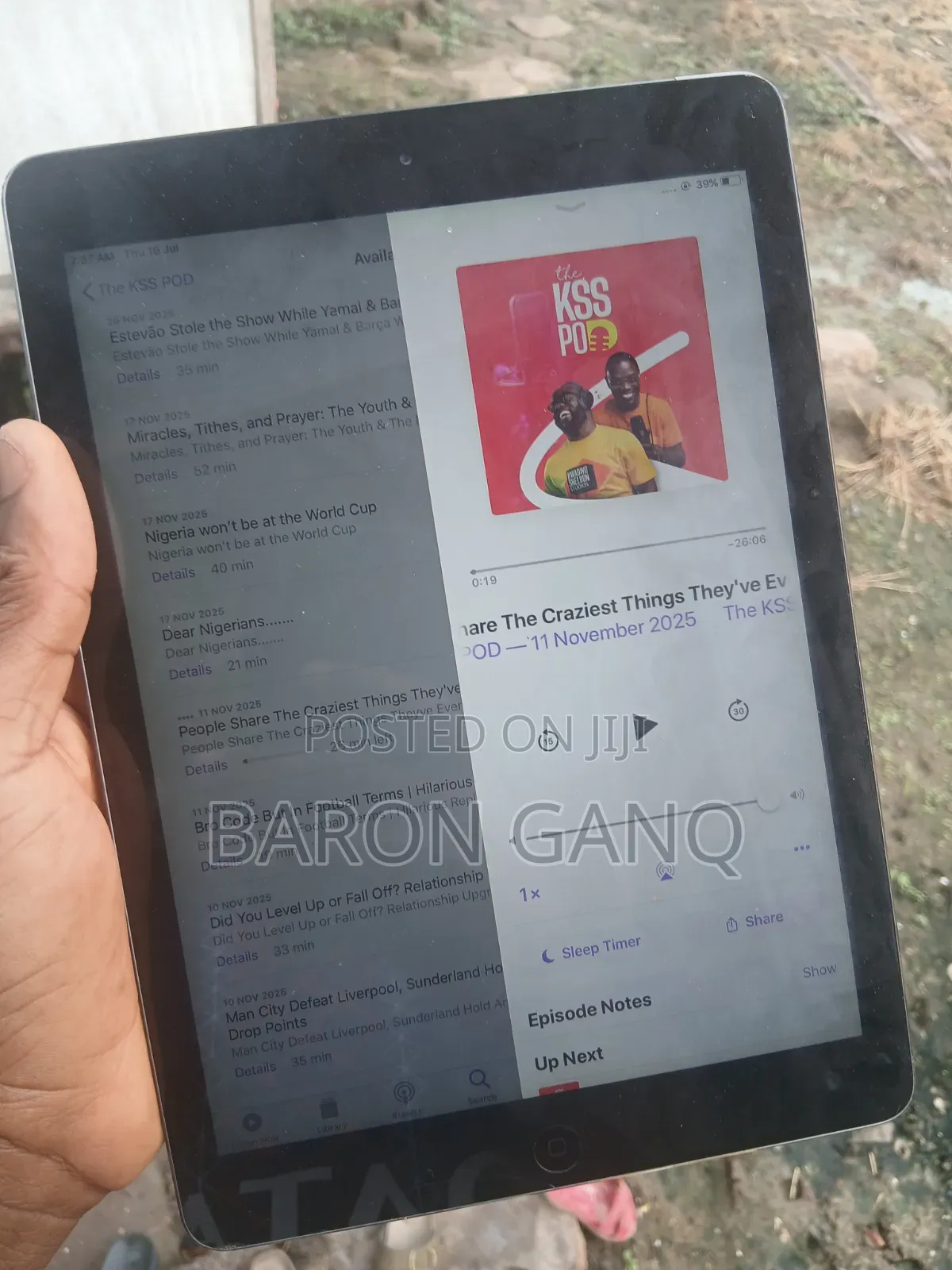 Apple iPad Air 16 GB Gray