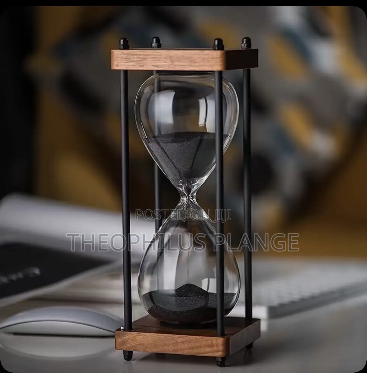 Hourglass Sand Timer. Table Decor