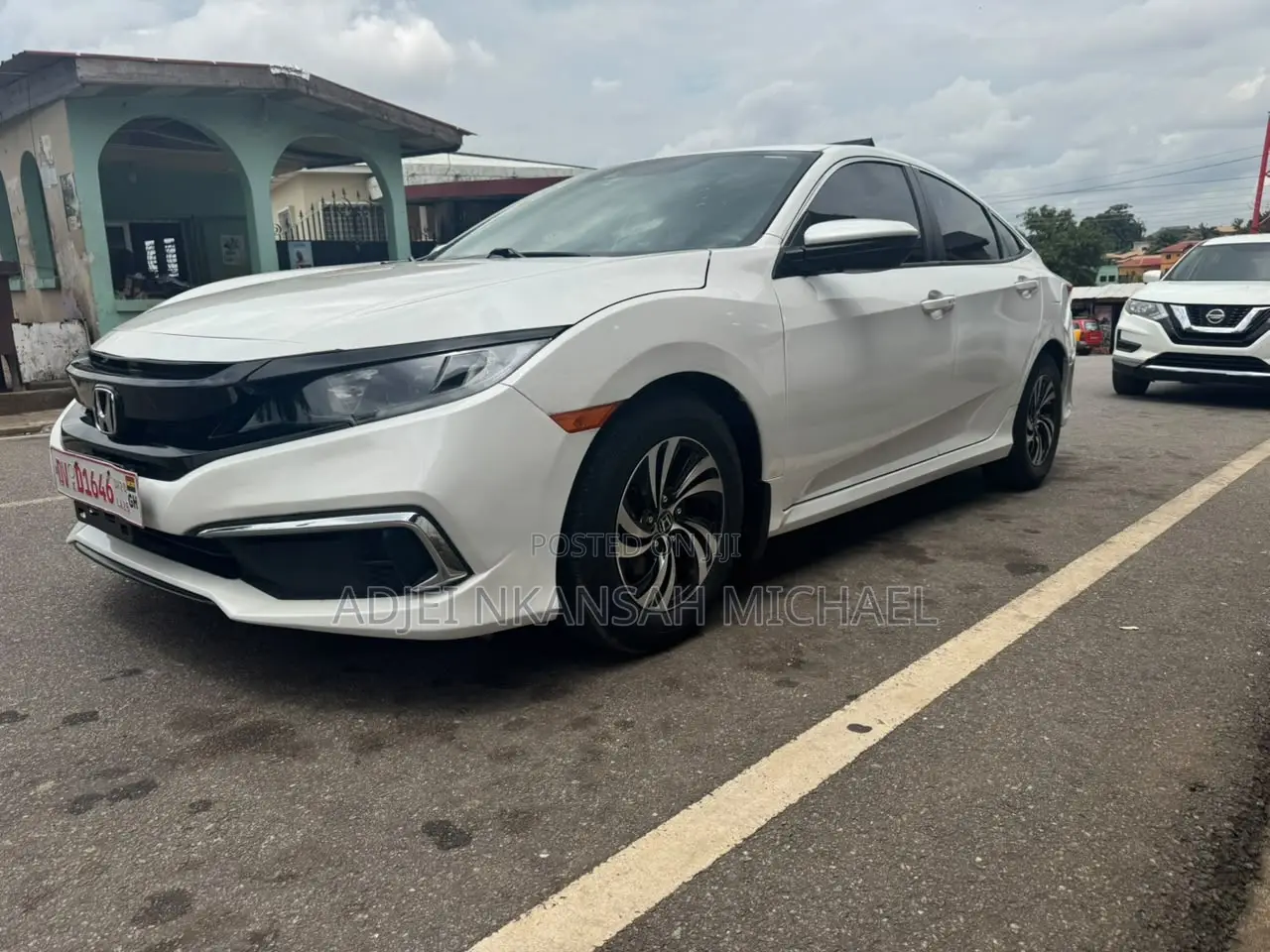 Honda Civic EX Sedan 2019 White