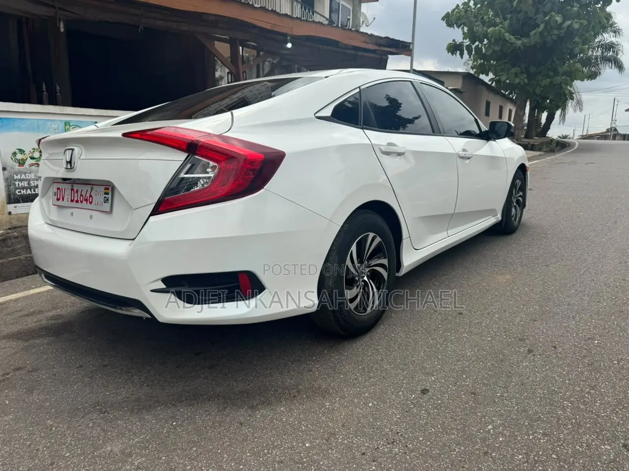 Honda Civic EX Sedan 2019 White
