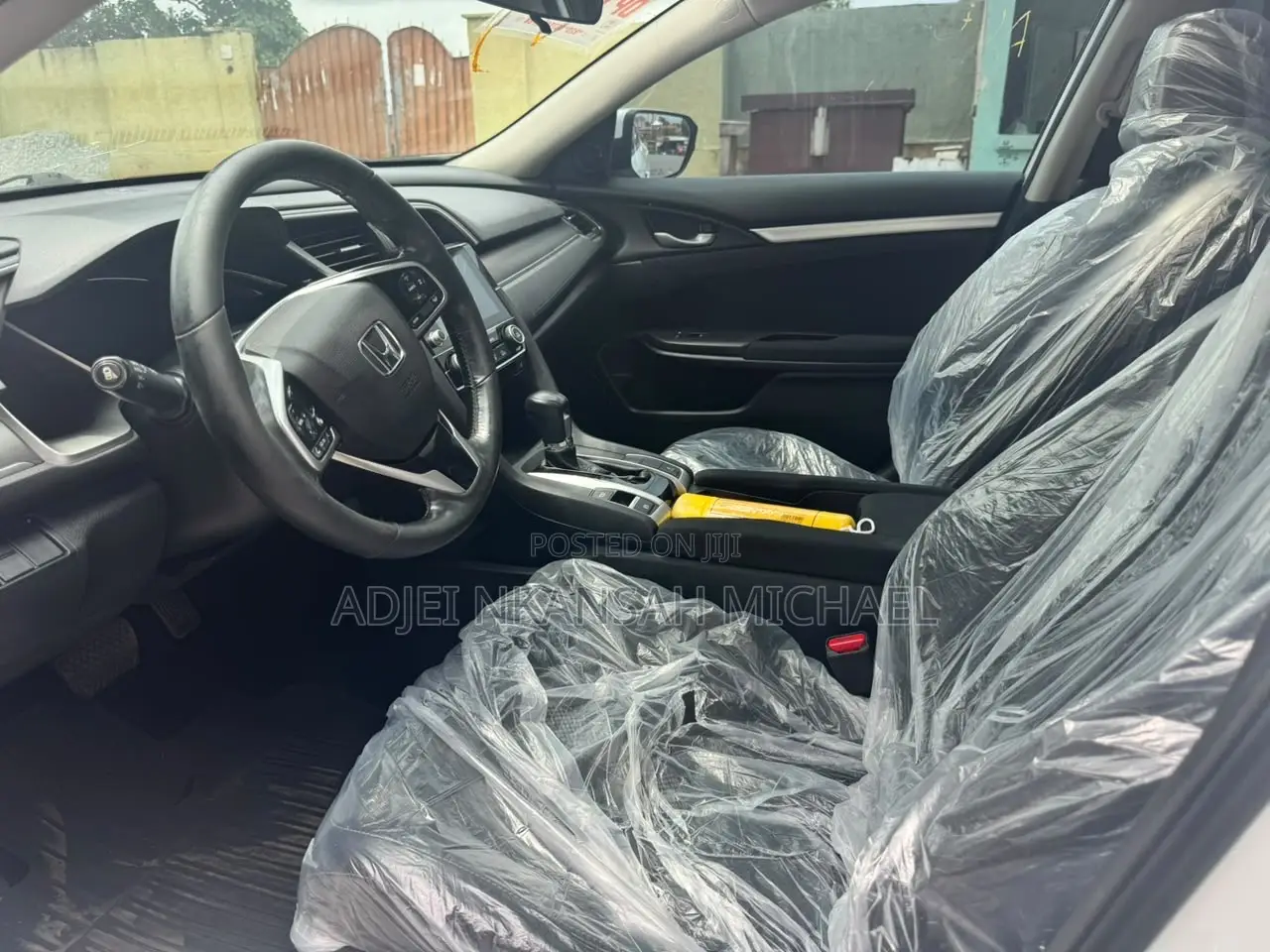 Honda Civic EX Sedan 2019 White