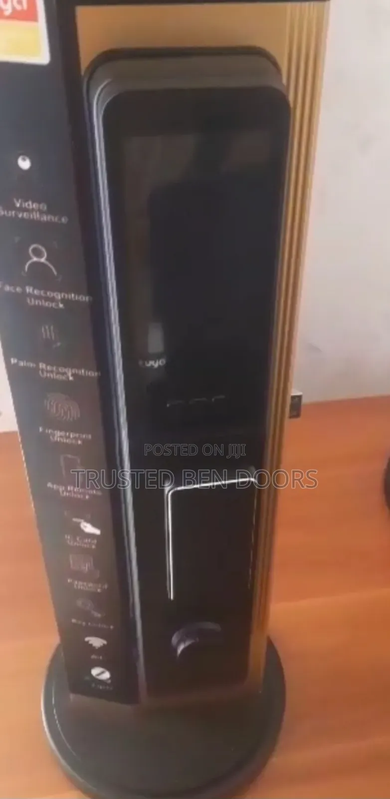 Tuya App Wifi Smart Door Lock for All Doors (Audio+video Surveillance)