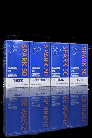 New Tecno Spark 50 128 GB Blue