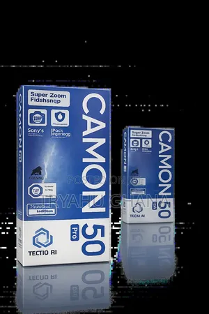 New Tecno Camon 50 Pro 256 GB Black